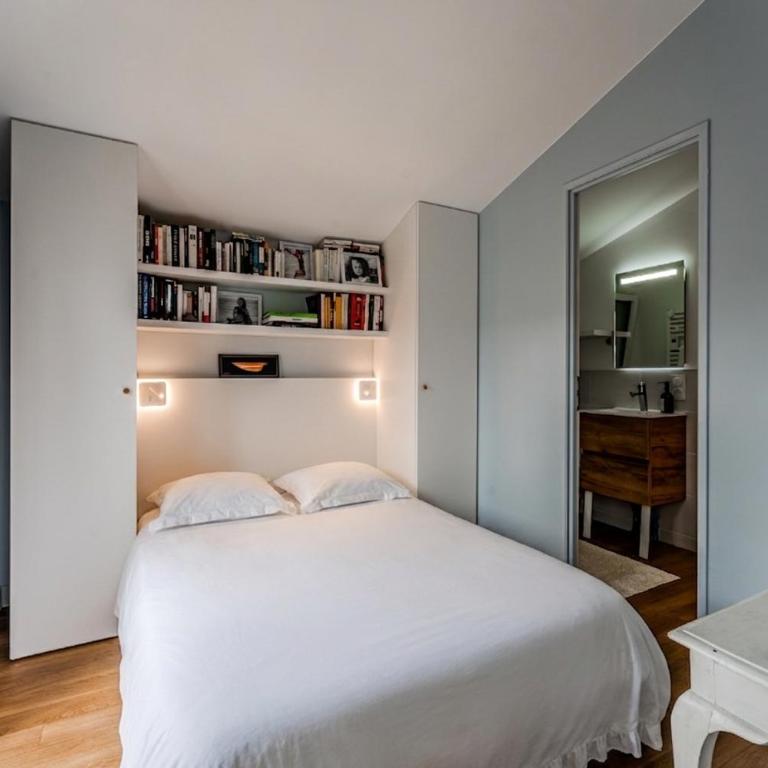 Charmante maison rénovée 3 Chambres - 450m des plages - Three-Bedroom House - 14