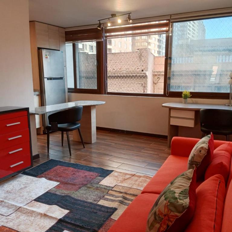 Confortable departamento en Santiago Centro con estacionamiento - One-Bedroom Apartment - 23
