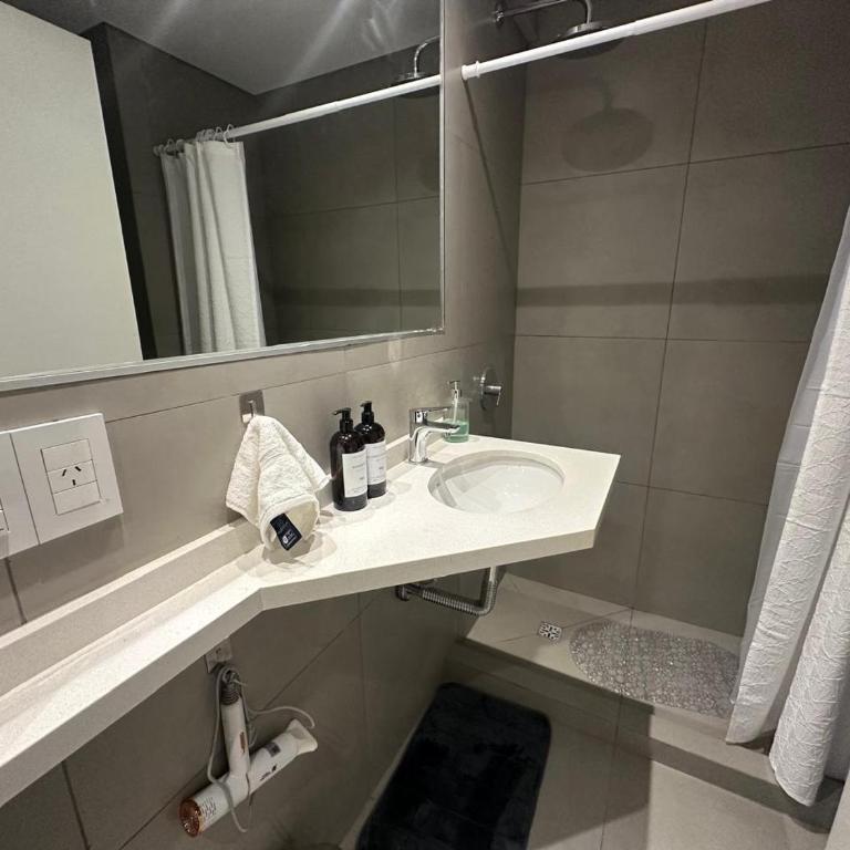 Movistar Arena a 4 cuadras!!! Premium a estrenar 1 a 4 personas con cochera opcional piscina gym seguridad - Apartamento de 1 dormitorio - 4