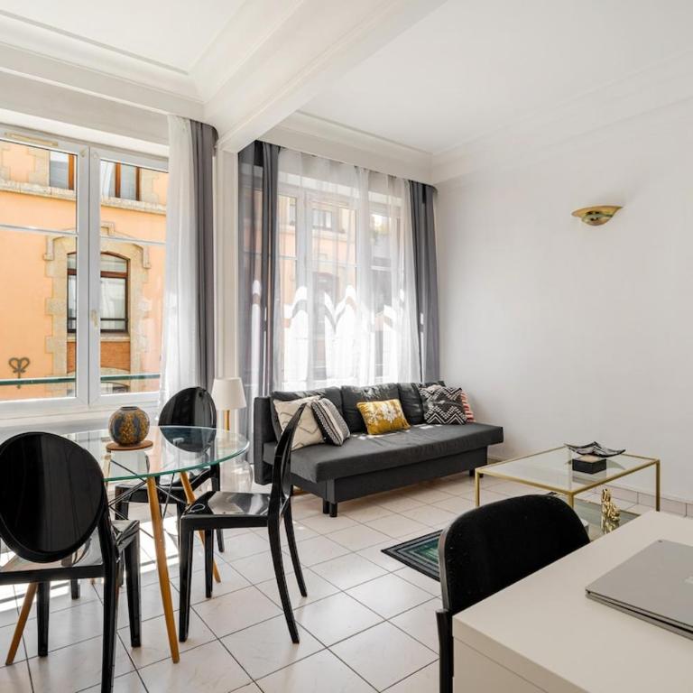Le 6 Billerey - appartement calme 45 m2 - hyper-centre Grenoble - Apartamento de 1 dormitorio - 2