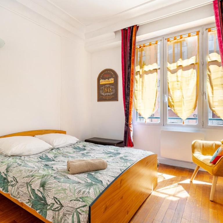 Le 6 Billerey - appartement calme 45 m2 - hyper-centre Grenoble - Apartamento de 1 dormitorio - 1