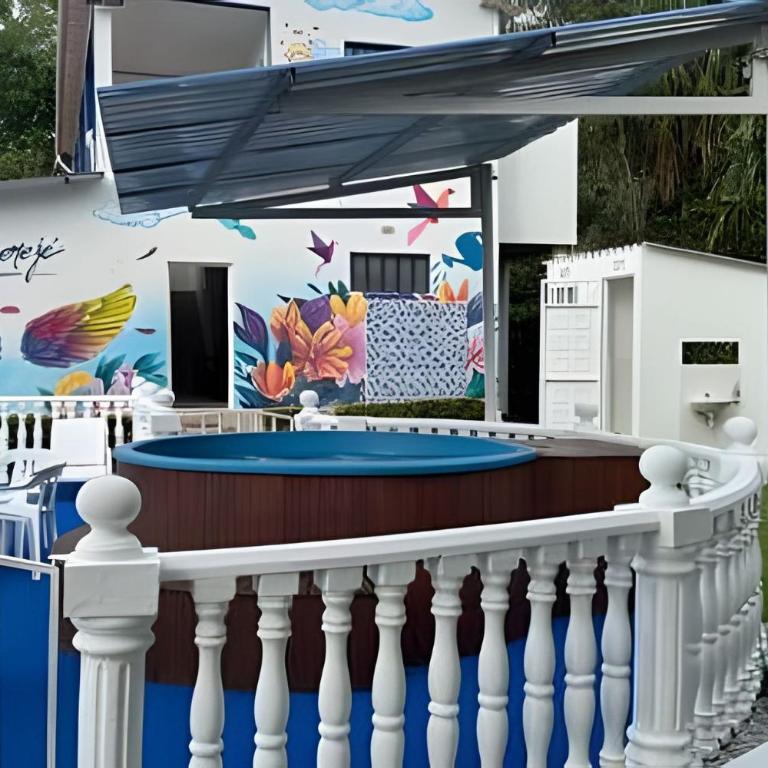 Quinta con Jacuzzi, Cancha de fútbol y Bolirana - Five-Bedroom House - 11