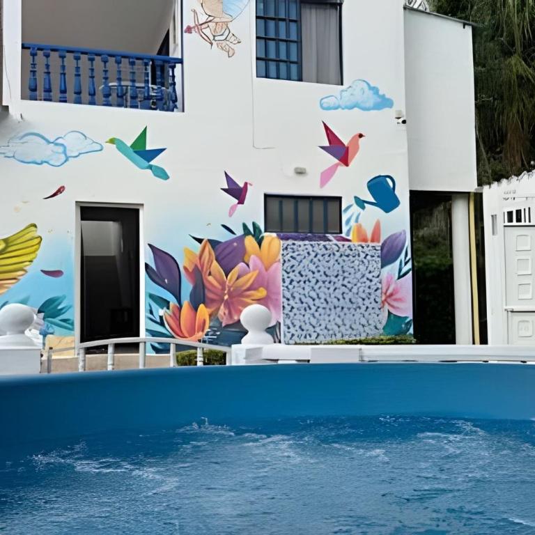 Quinta con Jacuzzi, Cancha de fútbol y Bolirana - Five-Bedroom House - 17