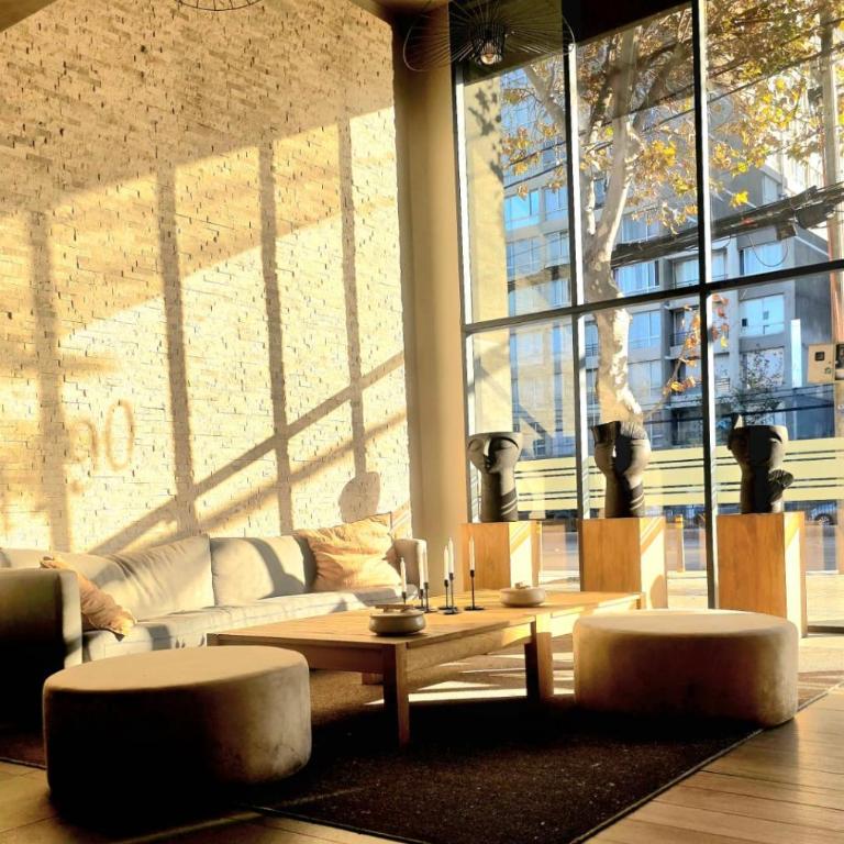 Confortable departamento con vistas a Codillera de los Andes en Santiago Moderno - One-Bedroom Apartment - 13