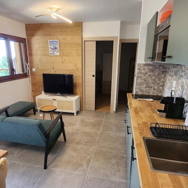 Bel appartement neuf cosy, Le Cernix, 2 chambres - Appartamento con 2 Camere da Letto - 4