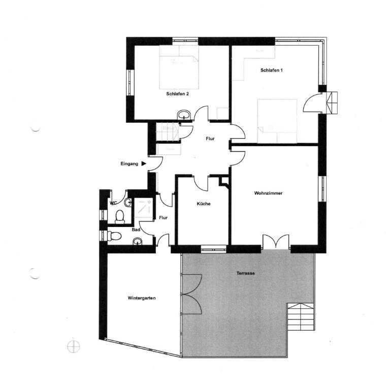 Ferienwohnung Magdalena - ruhig, zentral, schöne Sonnenterrasse - Apartment mit 2 Schlafzimmern - 18