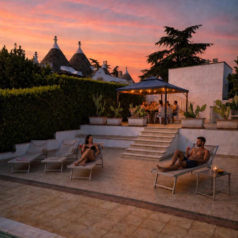 Trulli and Pool - I Cactus - Two-Bedroom House - 6