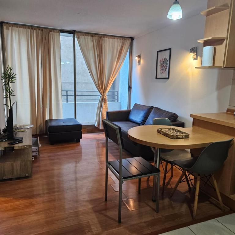 Acogedor Depto 1D en Excelente Ubicación Lastarria - Apartamento de 1 dormitorio - 1