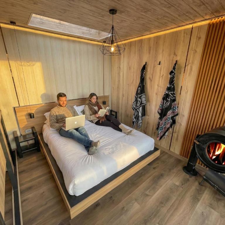 Tiny house, comfort and peace facing Chimborazo - One-Bedroom Chalet - 31