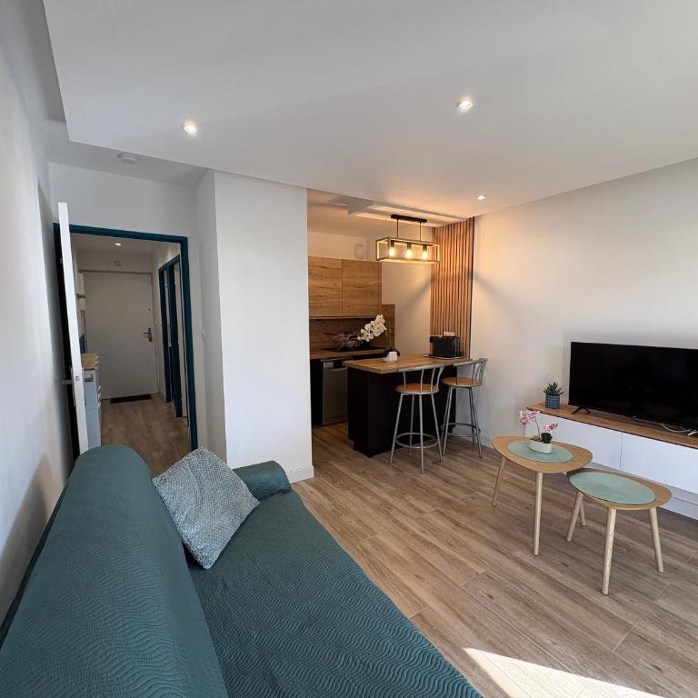 Studio avec loggia, clim et parking - 2 pers. - FR-1-466A-58 - Estudio - 1