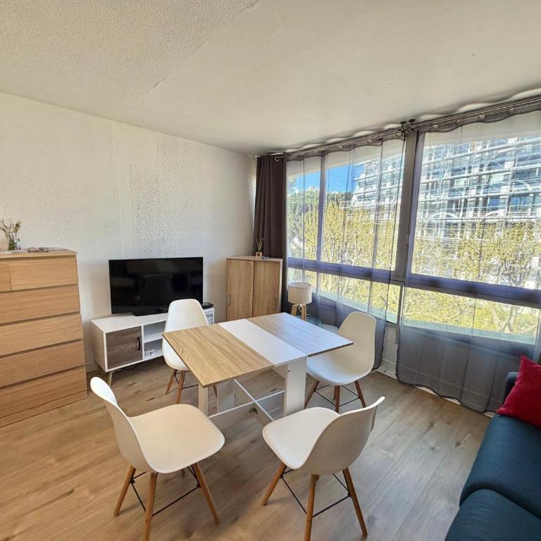 Studio, clim, piscine, parking - 4 pers. - FR-1-716-95 - Studio - 3