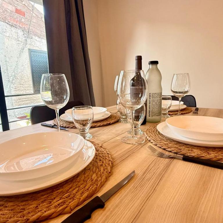Moderno y Céntrico Departamento en Barrio Bombal con WIFI, Parking y Churrasquera - Pellegrini Bombal - One-Bedroom Apartment with Balcony and Mountain View - 15