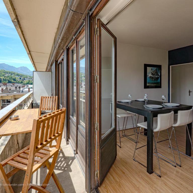 T2 vue dégagée sur les montagnes - One-Bedroom Apartment with Balcony and Mountain View - 25