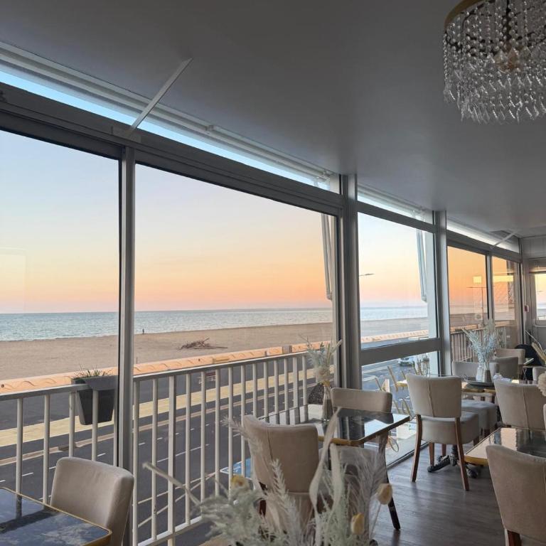 Hôtel de la Plage - Chambre Lits Jumeaux avec Terrasse - 5