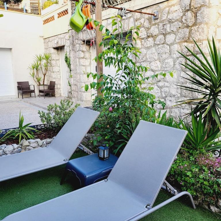 Monaco-beach 20min ground floor parking airconditioning wifi - Maison 2 Chambres - 18