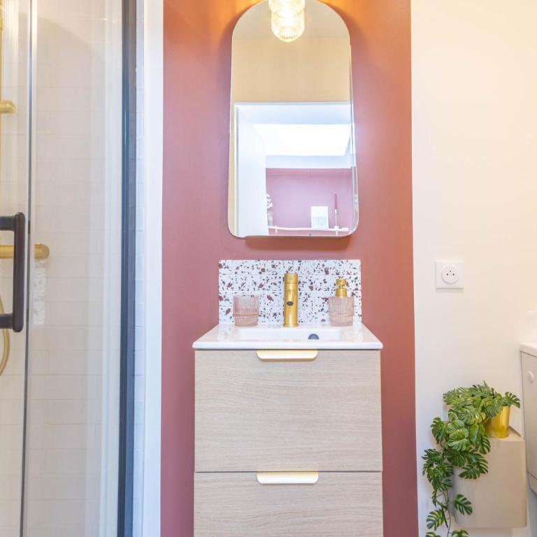 Oasis - T2 au calme avec terrasse, jardin et lave linge - Appartement 1 Chambre - 9