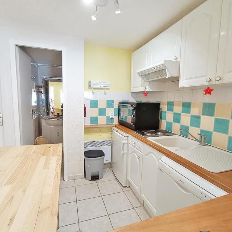 Asphodèle, T2 bis, extérieur, wifi, parking, 6 personnes - Appartement 2 Chambres - 6