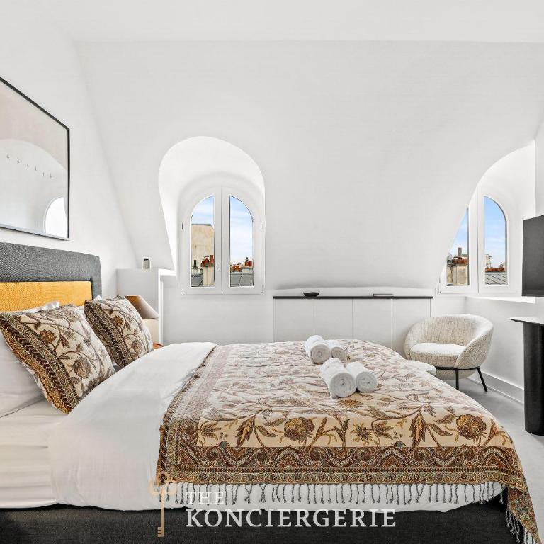 Duplex luxueux et elegant vue Tour Eiffel - Appartement - 9