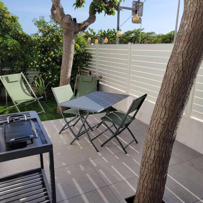 Joli studio de plain pied pour 2 ou 3 personnes 100m de la mer Portiragnes plage LXTRAM32 - Studio - 2