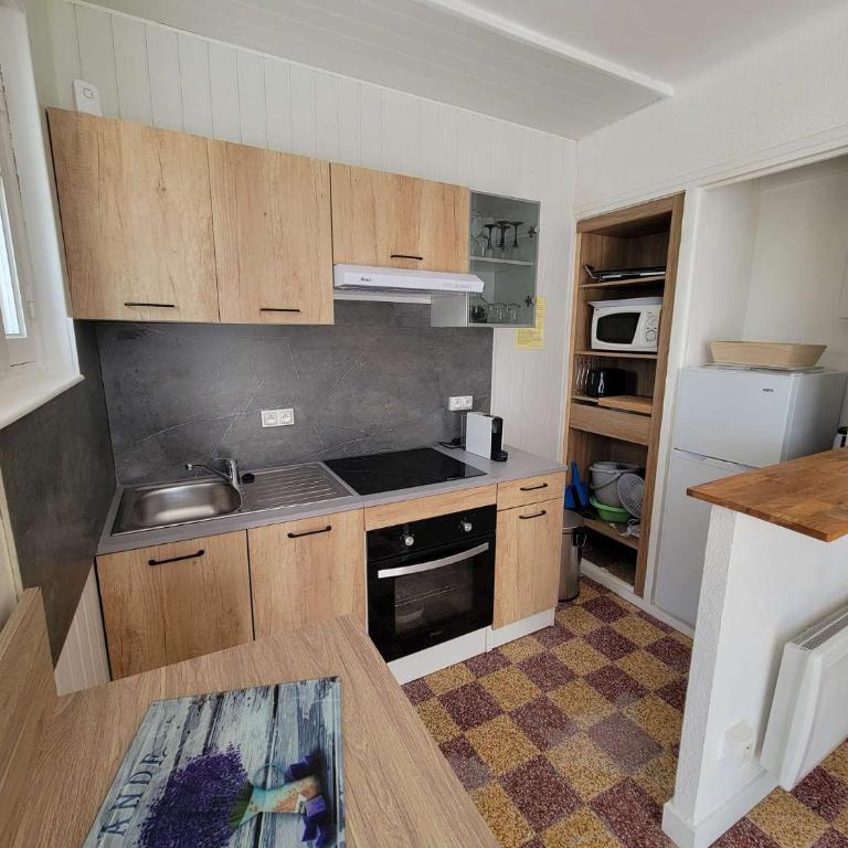 Joli studio de plain pied pour 2 ou 3 personnes 100m de la mer Portiragnes plage LXTRAM32 - Studio - 7
