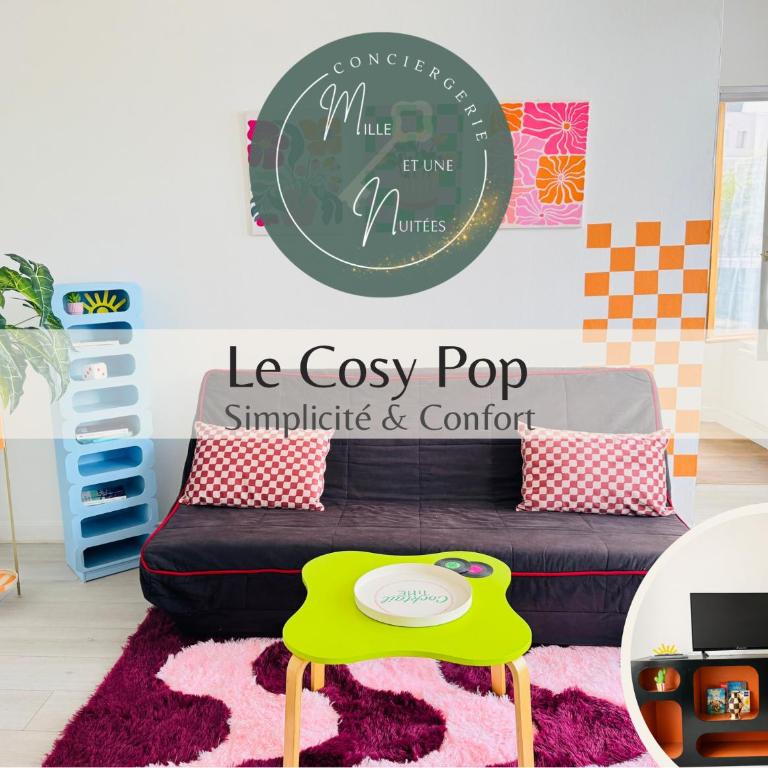 Cosy Pop - Proche centre - Lave Linge & WIFI - One-Bedroom Apartment - 1