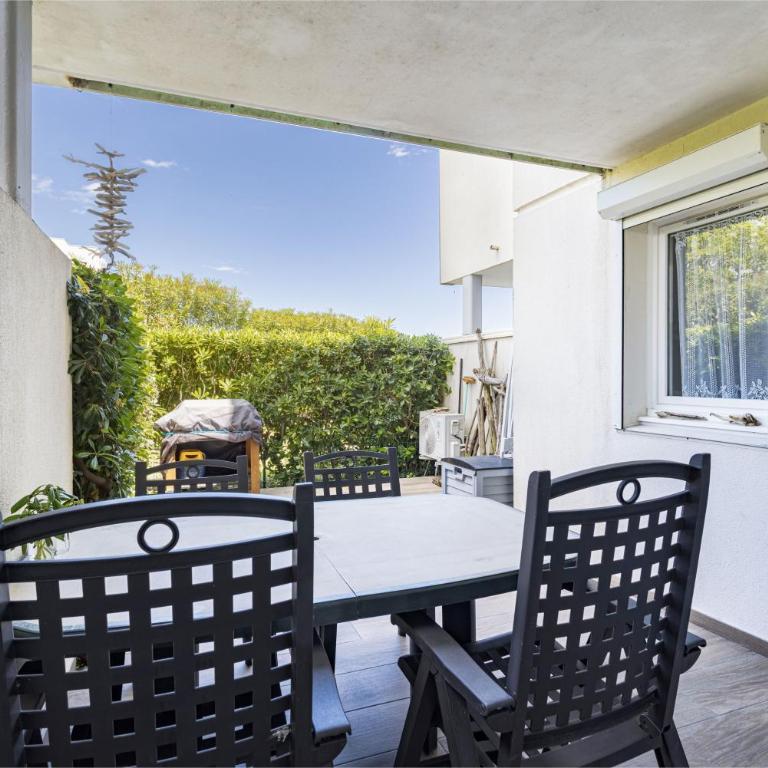 Appartement Front De Mer - Apartment mit 1 Schlafzimmer und Gartenblick - 14