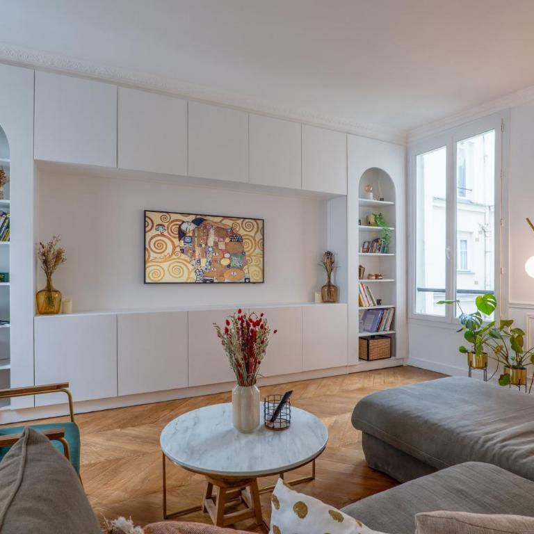 Luxury Designer 1BR in Central Paris - Appartement 1 Chambre - 3