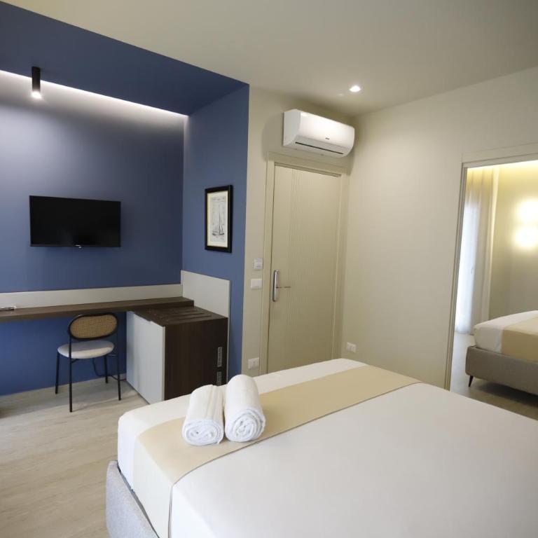 Seõra Luxury Rooms - Deluxe Doppelzimmer mit Balkon und Meerblick - 1