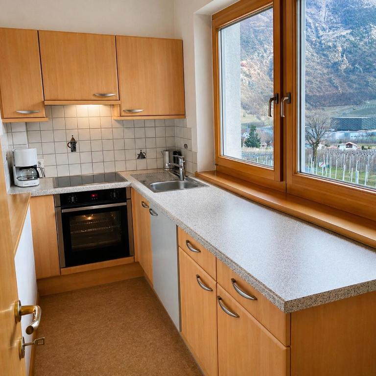 Residence Feldhof - Ferienwohnungen mit Bergblick im Vinschgau inklusive Guestpass - Apartment mit 1 Schlafzimmer - 6