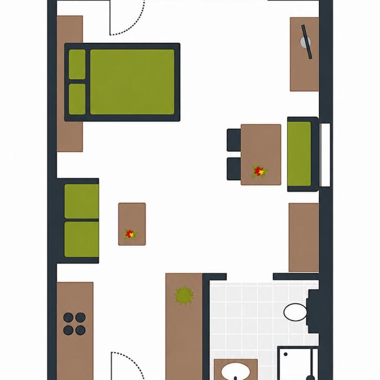 AKTIV Apartments by Peak Stay - Studio mit Gartenblick - 1