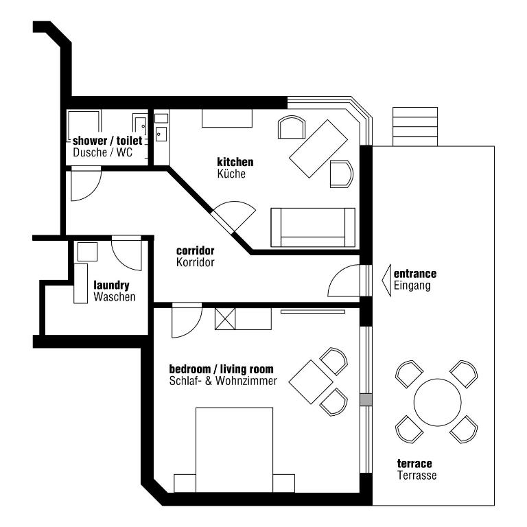 Stella Apartment 1 - GRIWA RENT - Apartment mit 1 Schlafzimmer - 13