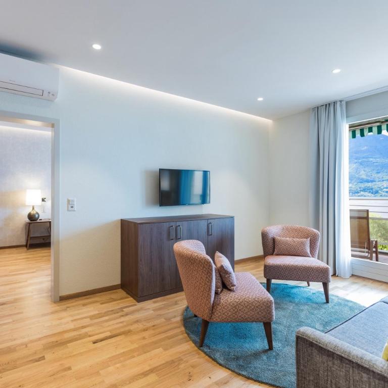 Hotel la Palma au Lac - Appartamento Familiare con Vista Lago - 5