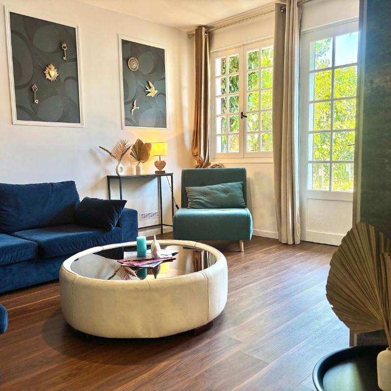 Le Patio - Maisonnette, terrasse & jacuzzi - Maison 2 Chambres - 6