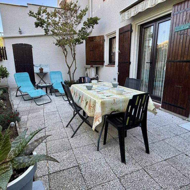 Bel appartement climatisé avec grande terrasse proche port - GN250-073 - Apartamento de 1 dormitorio - 15