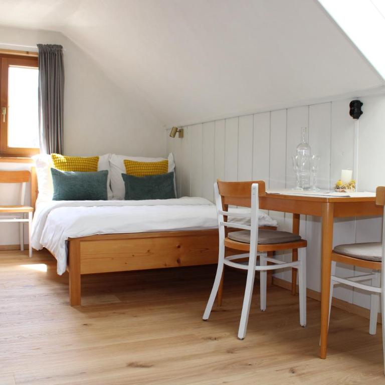 Ferienwohnung Gaiswinkler - Studio - Vue sur Montagne - 17