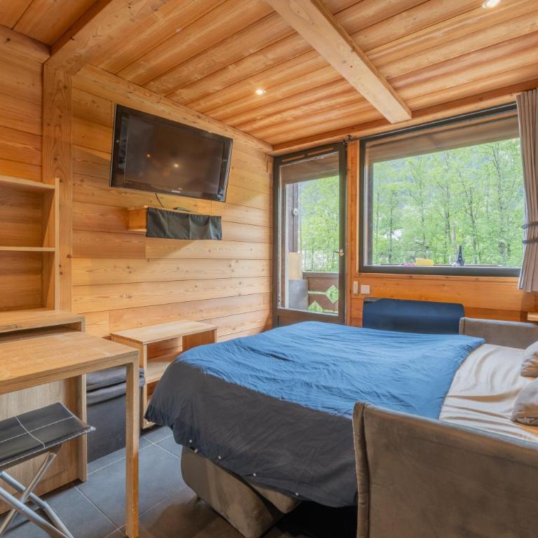 Mountain View Apartment in Chamonix Centre, Parking - Apartment mit 1 Schlafzimmer - 5