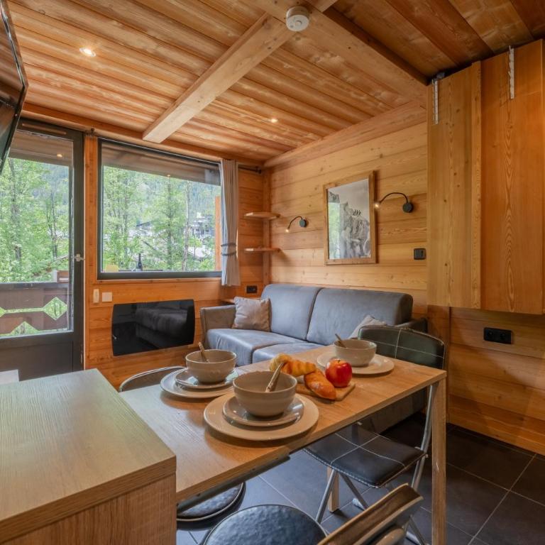 Mountain View Apartment in Chamonix Centre, Parking - Apartment mit 1 Schlafzimmer - 14