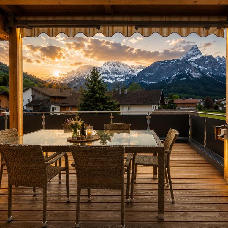 Zugspitz Apartment Kuschelnest - Apartamento de 2 dormitorios con terraza - 4