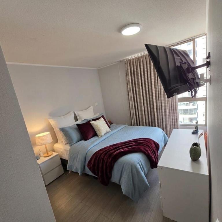 Departemento 2D2B - Full Equipado - Exponor 2026 a 10 min - Apartamento de 2 dormitorios con balcón y vistas al mar - 2