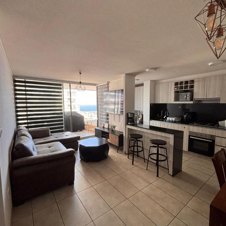 Departemento 2D2B - Full Equipado - Exponor 2026 a 10 min - Apartamento de 2 dormitorios con balcón y vistas al mar - 4