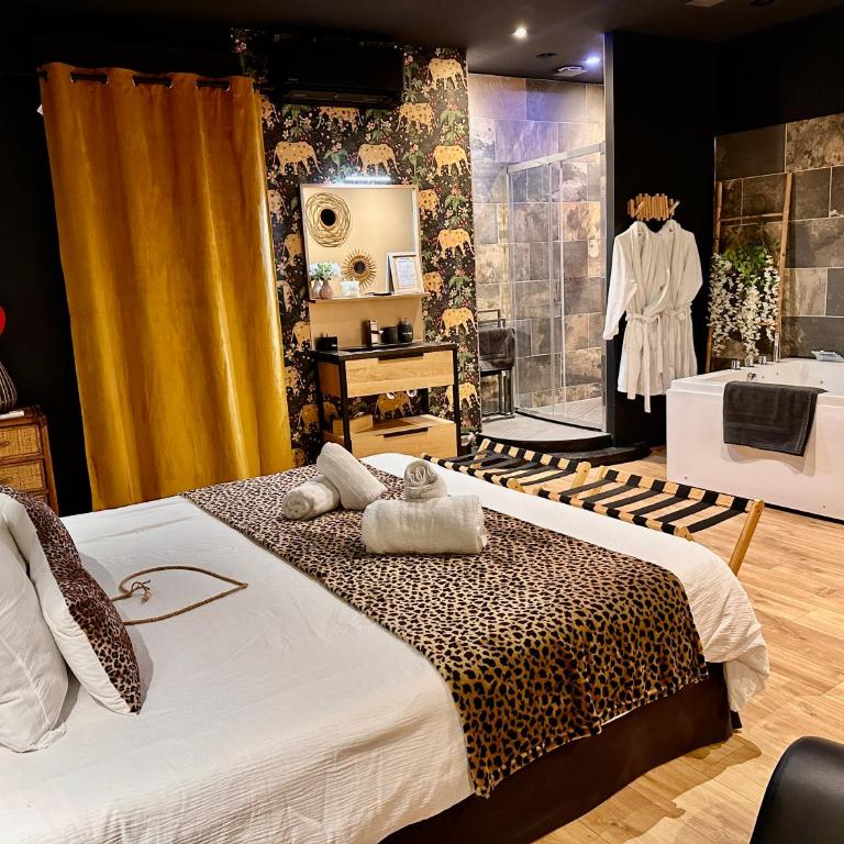 Escale Singulière - Balnéo, patio et confort 4 étoiles - Apartamento de 1 dormitorio - 6