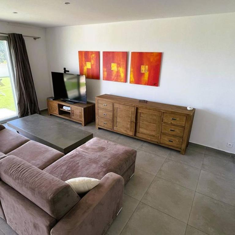 Appartement Pascialella, 7 pers, piscine chauffée, vue mer - Maison 2 Chambres - 8