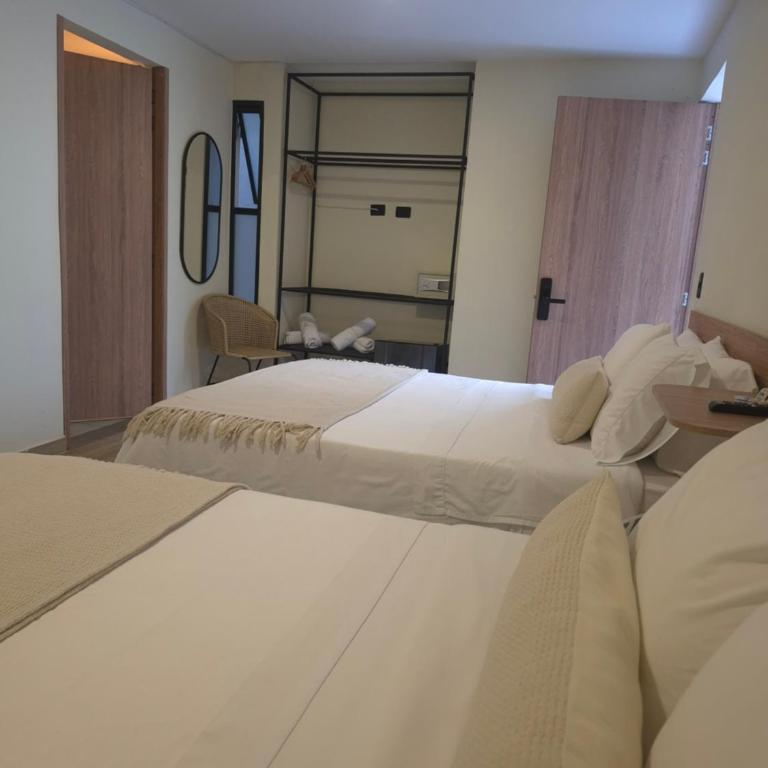 Monte Pueblo Hotel Boutique - Habitación con 2 camas grandes - Adaptada para personas con discapacidad - 3