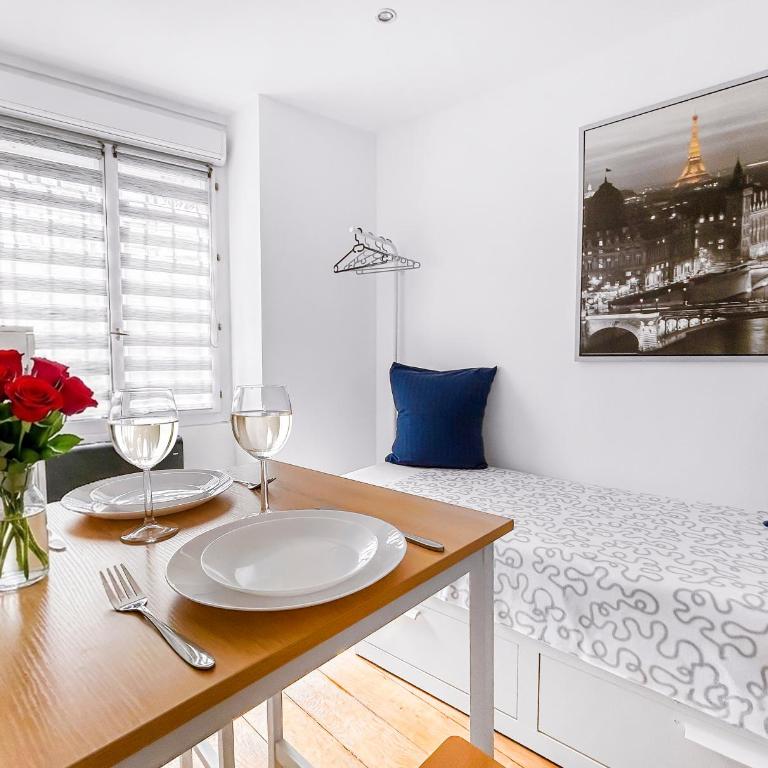 Studio cosy et lumineux, quartier canal St Martin - Studio - 3