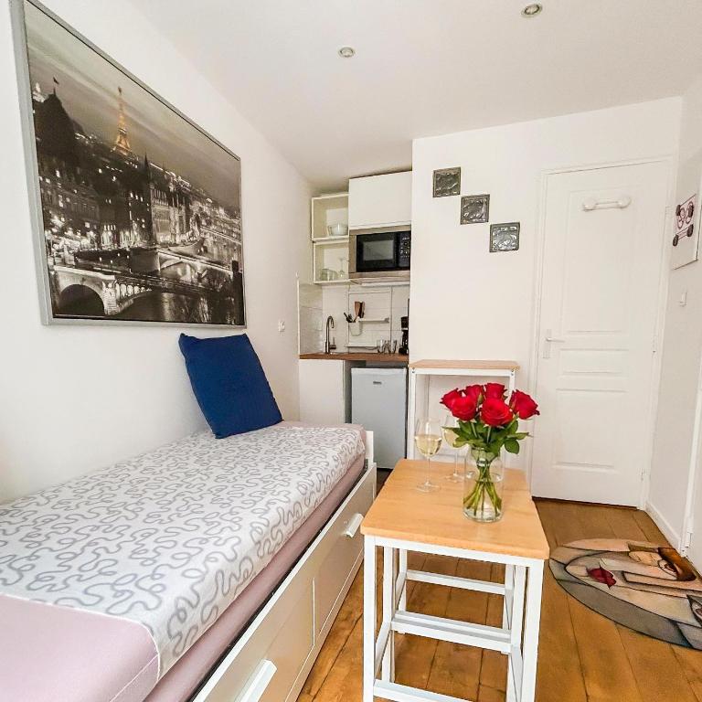 Studio cosy et lumineux, quartier canal St Martin - Studio - 9