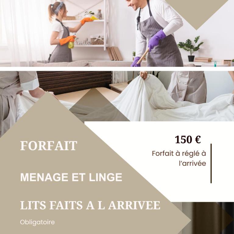 Maison de vacances avec piscine - Maison 3 Chambres - 5