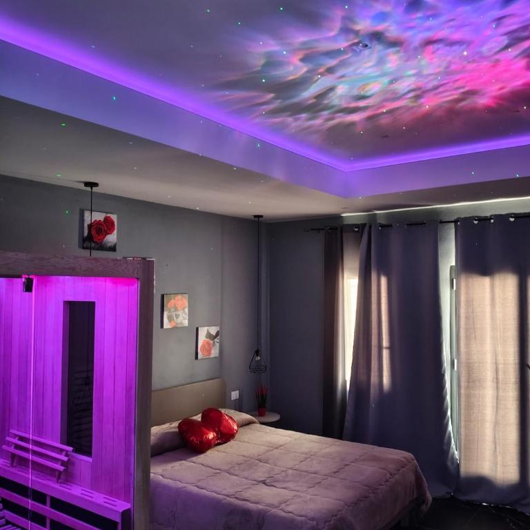 Suite Romantica con Jacuzzi e Sauna - Apartment mit 1 Schlafzimmer - 11