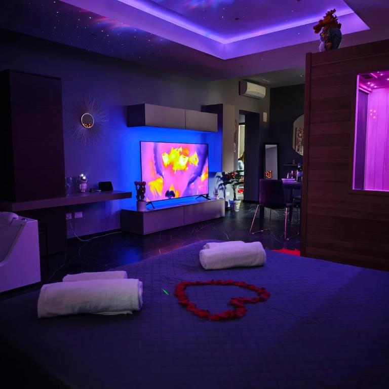Suite Romantica con Jacuzzi e Sauna - Apartment mit 1 Schlafzimmer - 14