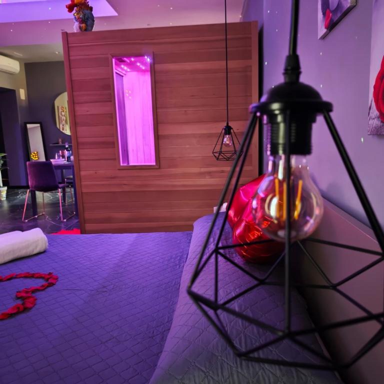 Suite Romantica con Jacuzzi e Sauna - Apartment mit 1 Schlafzimmer - 17