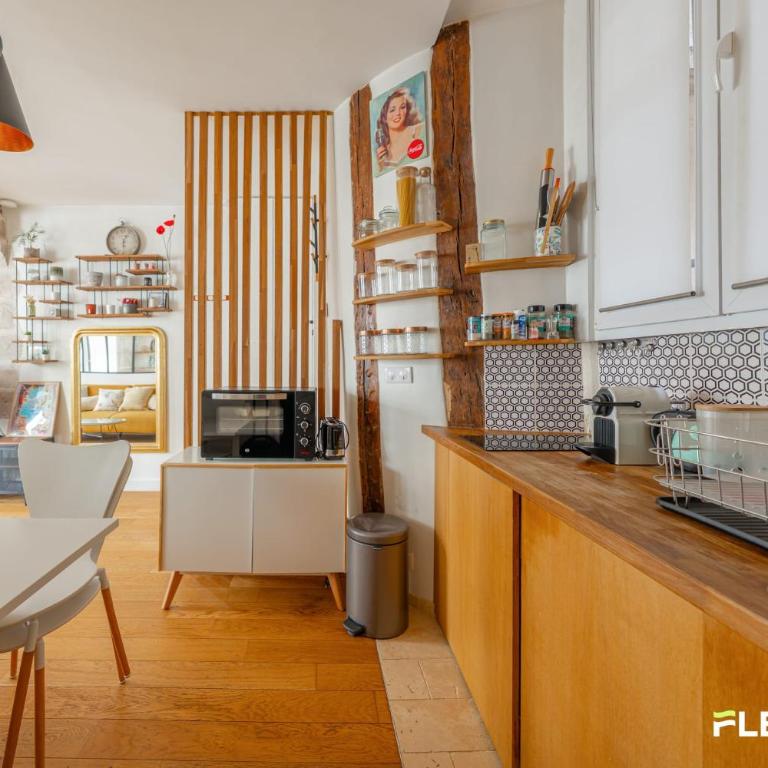T2 élégant entre Le Marais et Châtelet Paris 01è - Appartement - 10